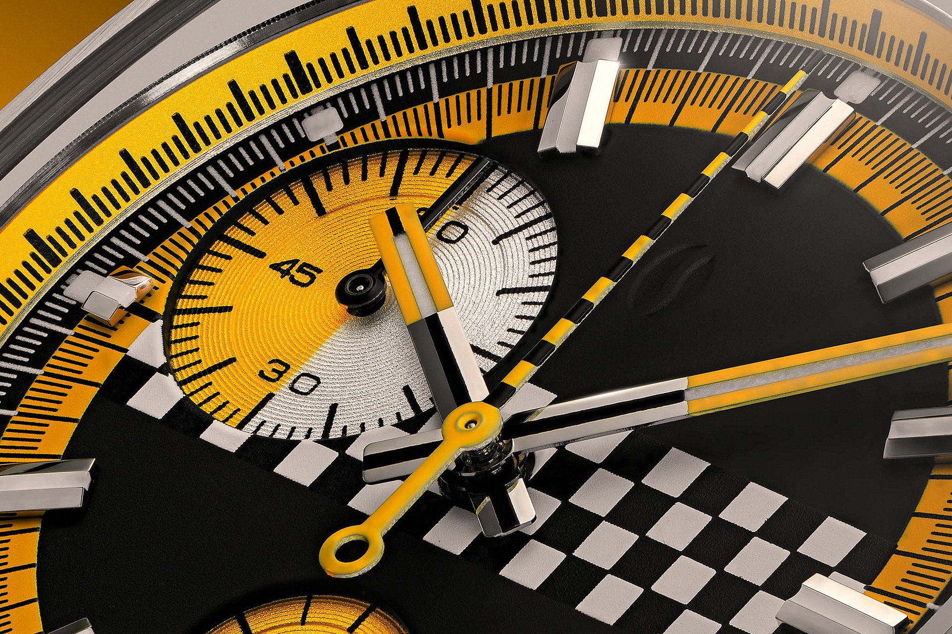 Metric Taxi Dial Closeup